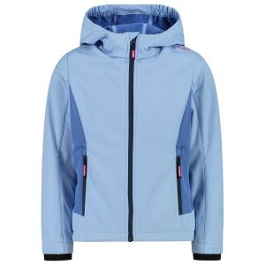 Prezzi Cmp girl\'s jacket fix hood softshell giacca softshell (104, blu)