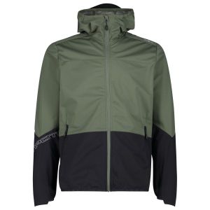 Prezzi Cmp jacket fix hood poly pongee giacca softshell (52, olivia/nero)