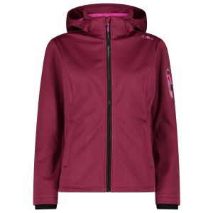 Prezzi Cmp women\'s softshell jacket zip hood giacca softshell donna (34, rosso)