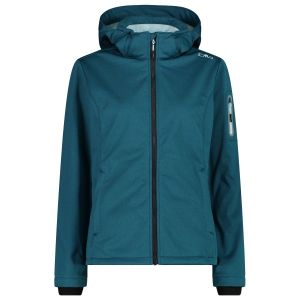 Prezzi Cmp women\'s softshell jacket zip hood giacca softshell donna (34, blu)