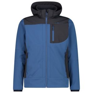 Prezzi Cmp jacket zip hood 3a01787 giacca softshell uomo (46, blu)