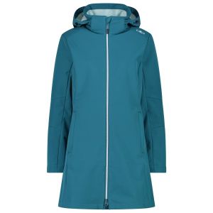 Prezzi Cmp women\'s parka zip hood softshell giacca softshell donna (34, turchese/blu)