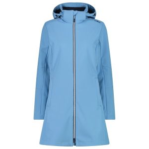 Prezzi Cmp women\'s parka zip hood softshell giacca softshell (34, blu)