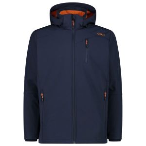 Prezzi Cmp jacket zip hood 3a40537 giacca softshell uomo (48, blu)