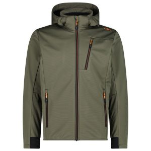 Prezzi Cmp jacket zip hood 34a2937 giacca softshell uomo (46, olivia)