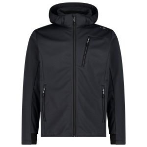 Prezzi Cmp jacket zip hood 34a2937 giacca softshell uomo (46, nero)