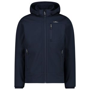 Prezzi Cmp jacket zip hood softshell giacca softshell uomo (46, blu)