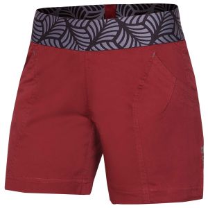 Prezzi Ocun women\'s pantera organic shorts pantaloncini (l, rosso)