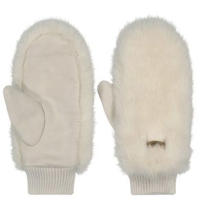 Prezzi Barts women\'s fur mitts guanti (one size, beige)