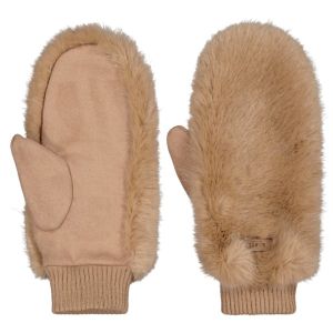 Prezzi Barts women\'s fur mitts guanti (one size, beige)