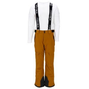 Prezzi Rehall backbone-r snowpant pantaloni da sci uomo (m, marrone/bianco)