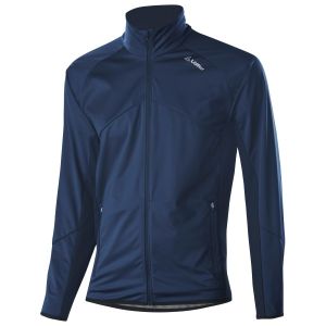 Prezzi Loffler jacket alpha windstopper light giacca softshell uomo (48, blu)