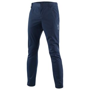 Prezzi Loffler pants elegance 2.0 windstopper light pantaloni sci di fondo (94 - long, blu)