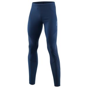 Prezzi Loffler tights windstopper warm pantaloni sci di fondo uomo (48 - regular, blu)