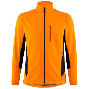 Prezzi Loffler jacket hyper cf windstopper light giacca softshell uomo (52, arancione)