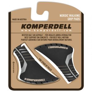 Prezzi Komperdell nordic walking 2-color vulcanized pad (one size, nero/grigio)