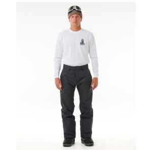 Prezzi Rip curl anti series base 10k/10k pant pantaloni da sci uomo (m, bianco)