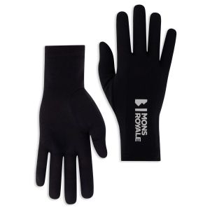 Prezzi Mons royale volta merino glove liner guanti (s, nero)